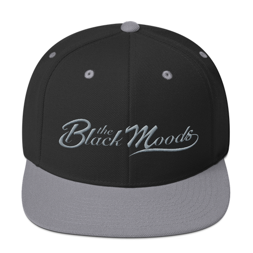 Snapback Blk/Gray Logo Hat