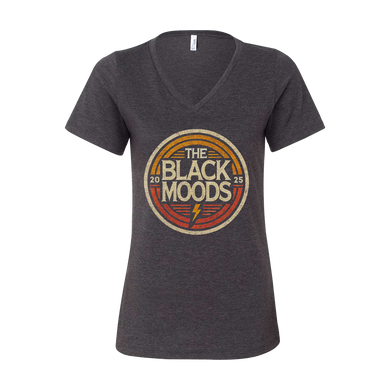 Vintage Circle Logo Ladies V-Neck Tee