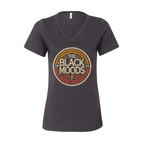 Vintage Circle Logo Ladies V-Neck Tee